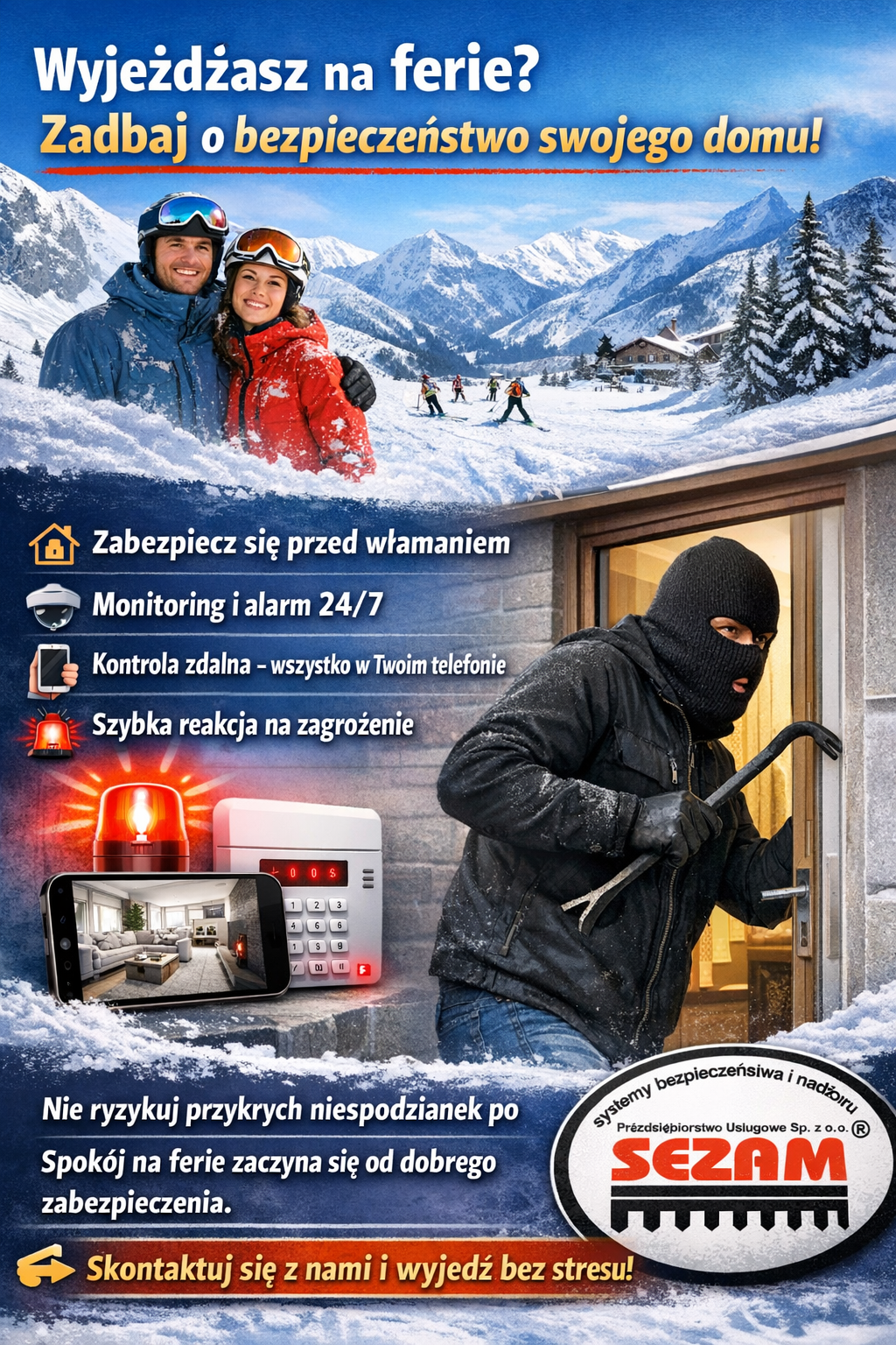 Bezpieczne Ferie Zimowe